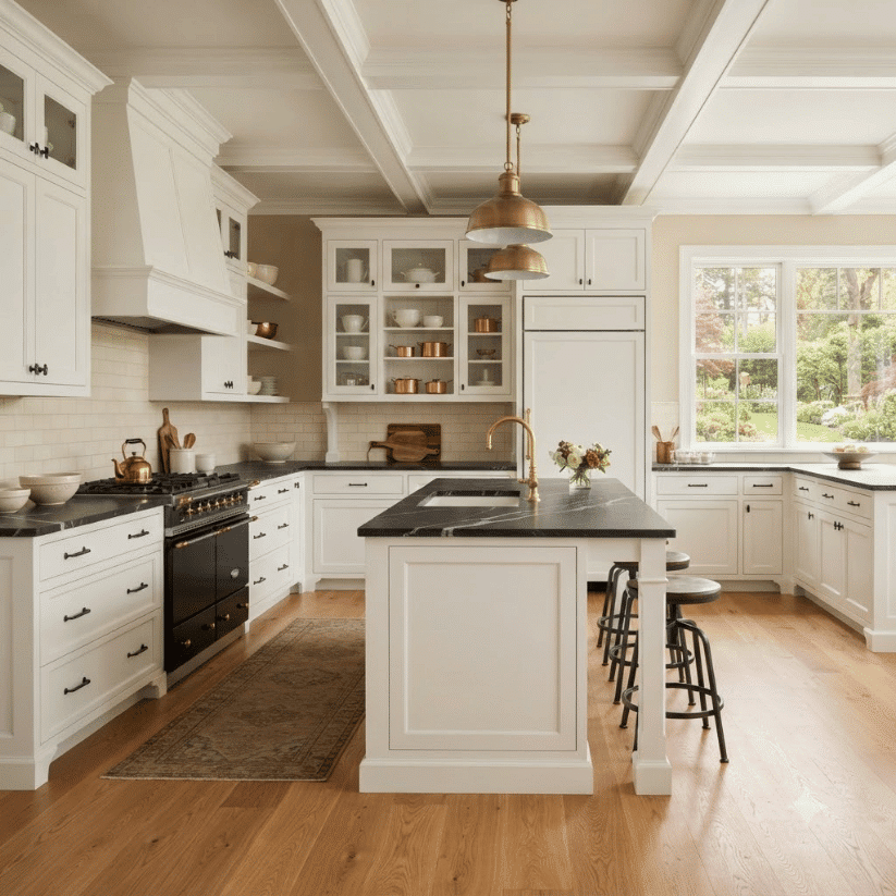 honed black soapstone countertops