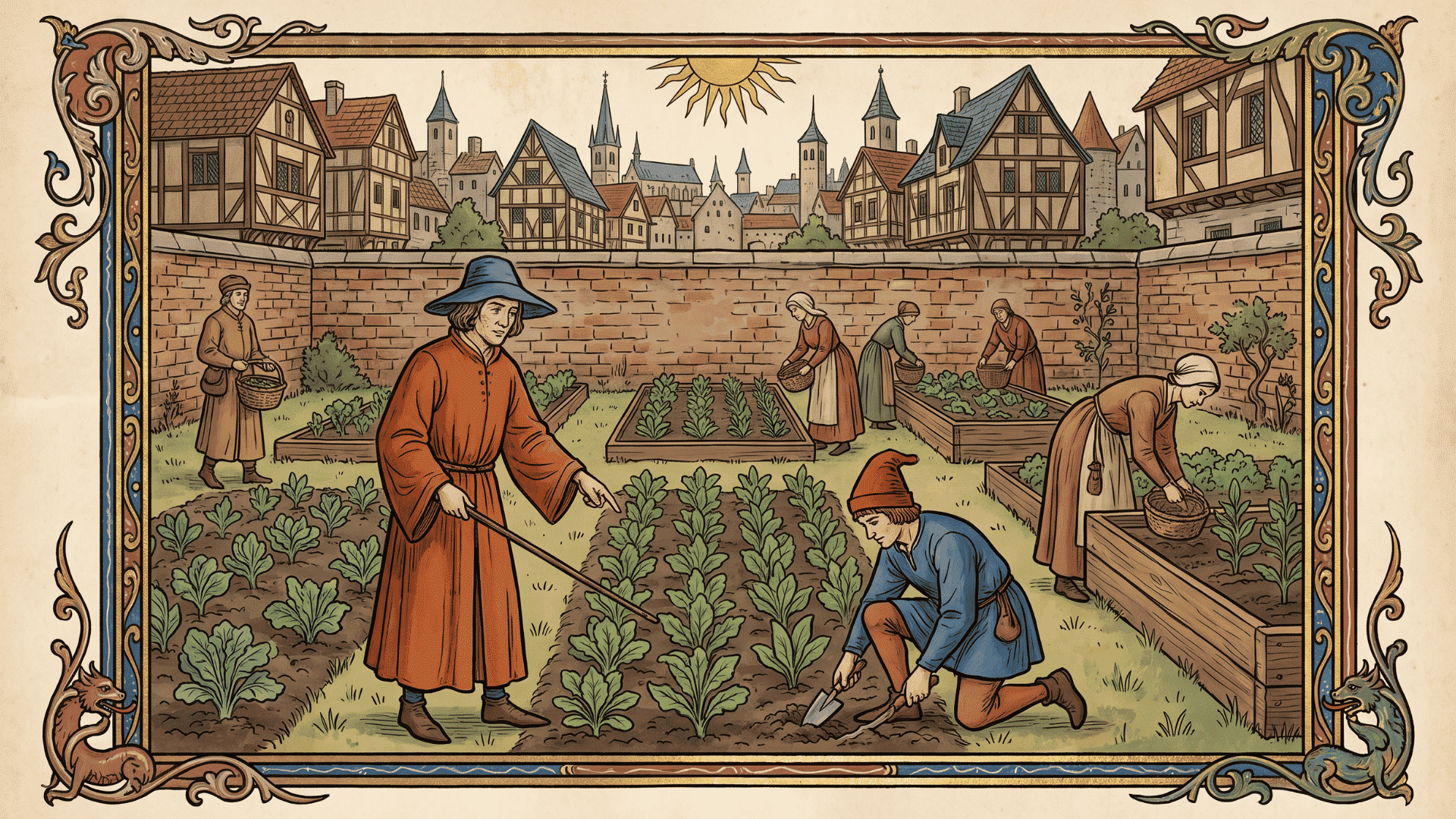 potager gardens origin image