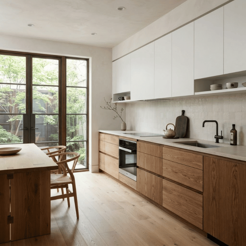 white oak lower white upper